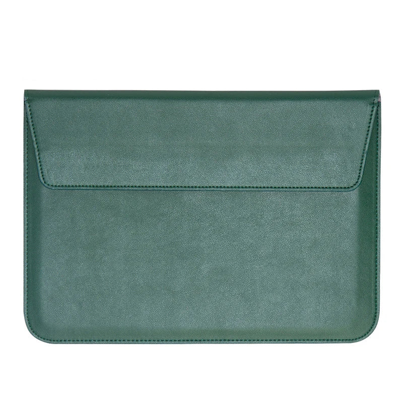 Pochette ordinateur cuir femme noire crocodile