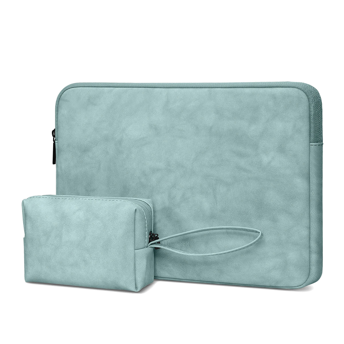 Pochette ordinateur 15 pouces en simili cuir