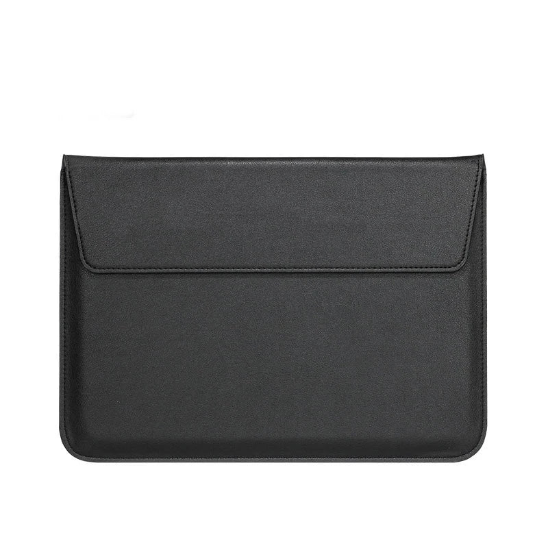 Pochette ordinateur cuir homme avec finition grainée